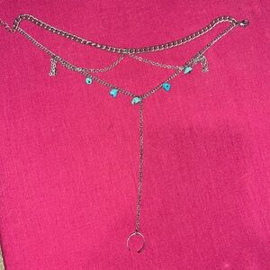 Foot chain with anklet and toe ring